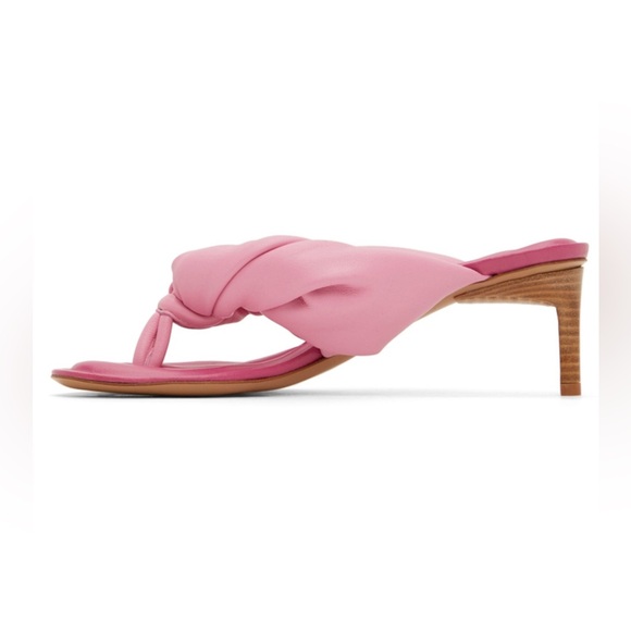JACQUEMUS Pink 'Les Sandales Heeled - Picture 5 of 16